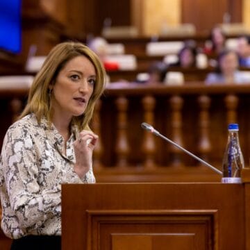 Роберта Метсола: Место Молдовы — в Европейском союзе