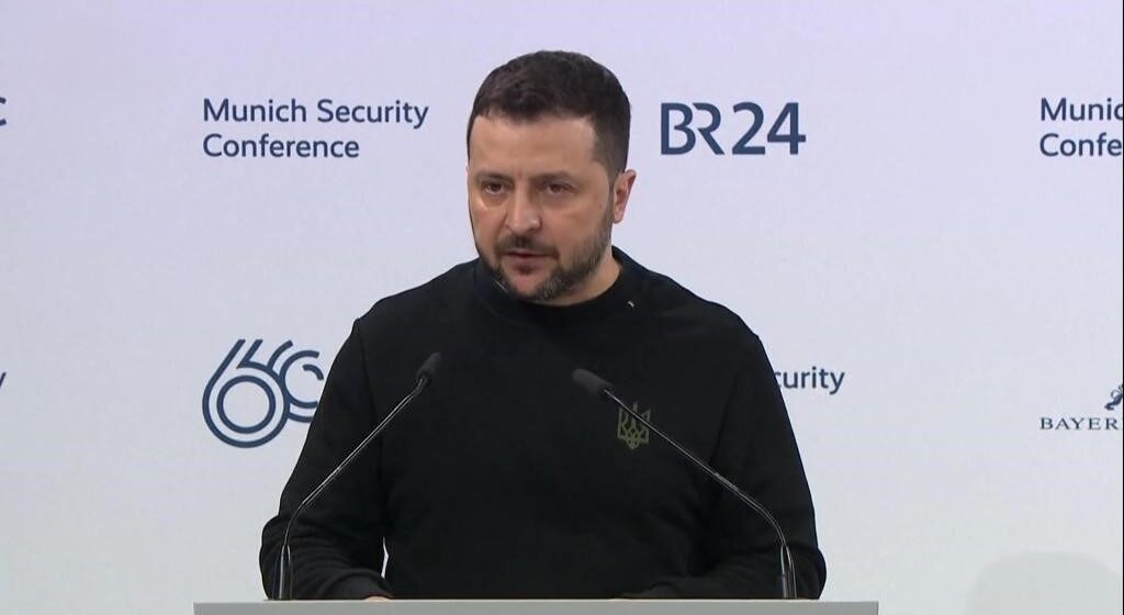 «Дайте нам два месяца тишины»: Владимир Зеленский на Мюнхенской конференции о выборах и «рабах войны»