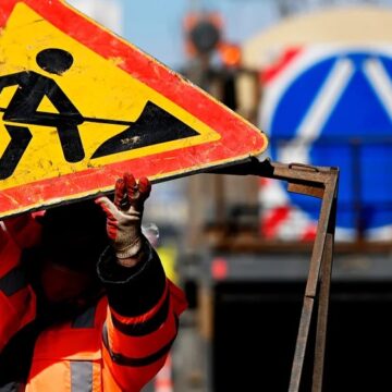 Дорожные работы в Кишиневе