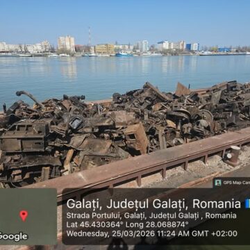 657456233_1224242959879466_4127592127977819320_n Баржа с подозрительными отходами из Республики Молдова остановлена в порту Галац.