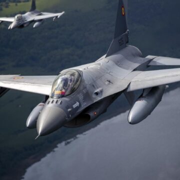 F-16-Romania Российские дроны упали на территории Румынии: армия подняла в воздух два истребителя F-16