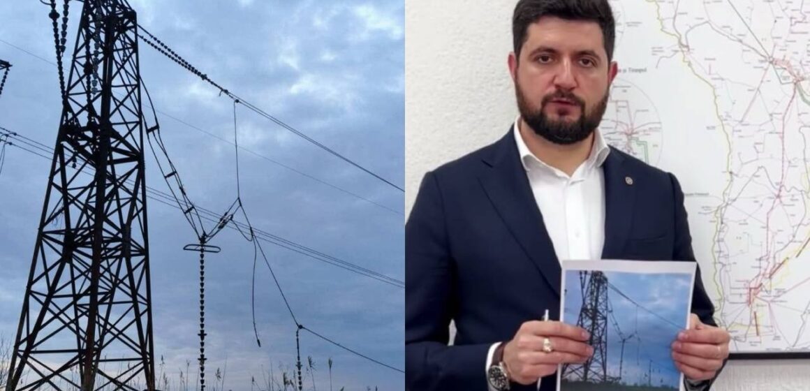 Жунгиету: Ремонт поврежденной линии Исакча — Вулкэнешть займет до семи дней
