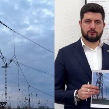 Жунгиету: Ремонт поврежденной линии Исакча — Вулкэнешть займет до семи дней