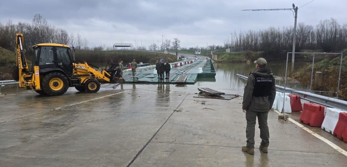 КПП Леова — Бумбэта временно закрыт сегодня из-за повышения уровня Прута