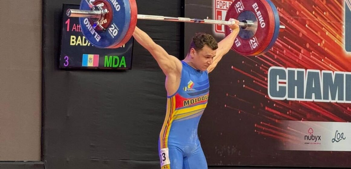 Европейский рекорд в Кахуле: Ион Баданев покорил штангу в 162 кг на чемпионате Молдовы