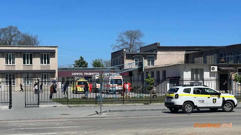 gaz_lacrimogen_cahul_270426 ЧП в лицее Кахула: 11 пострадавших из-за слезоточивого газа