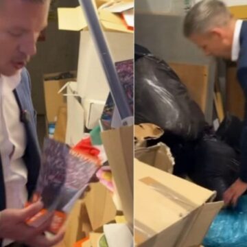 «Заметание следов»: Петер Мадьяр обнаружил в бывшем министерстве мешки с уничтоженными документами партии Орбана