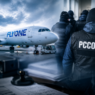 Отмывание денег и налоговые нарушения: в Кишиневе проходят обыски в FlyOne