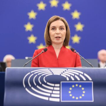 Майю Санду наградят в Европарламенте за вклад в европейскую интеграцию