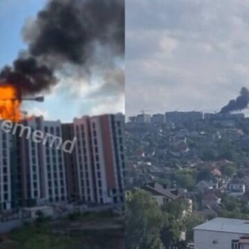 Пожарные подняты по тревоге после взрыва на стройке в Дурлешть