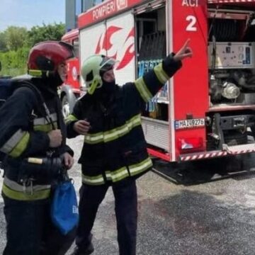 Пациент больницы в Штефан-Водэ едва не погиб, забравшись на трос между этажами здания