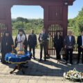 Илие Боложан посетил Монастырь Героев и Почётное кладбище румынских воинов в Стояновке