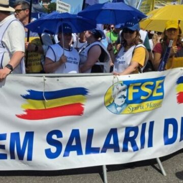 Масштабный протест учителей в Бухаресте: тысячи педагогов вышли на улицы