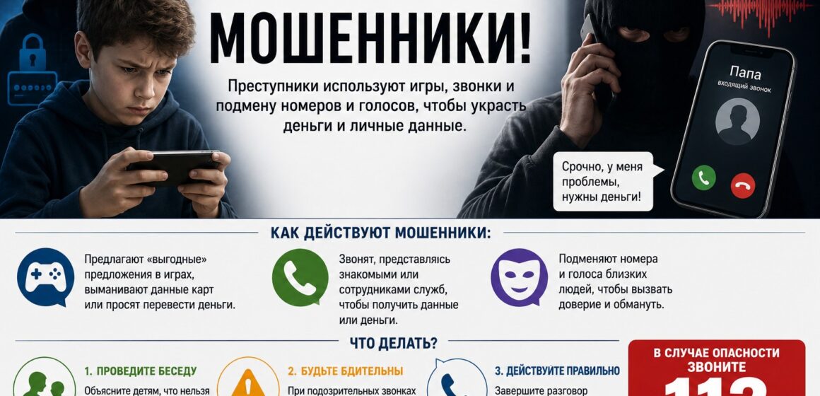 Мошенники атакуют детей: полиция предупреждает о новых схемах обмана