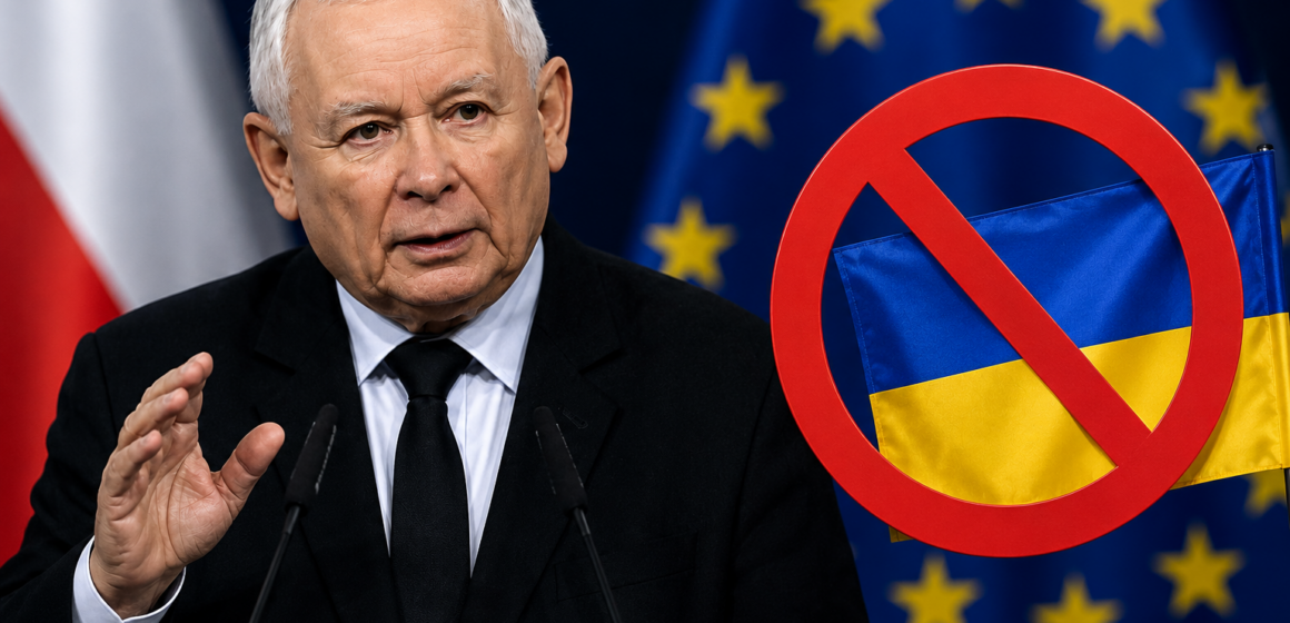 Качиньский призвал Польшу заблокировать переговоры о вступлении Украины в ЕС