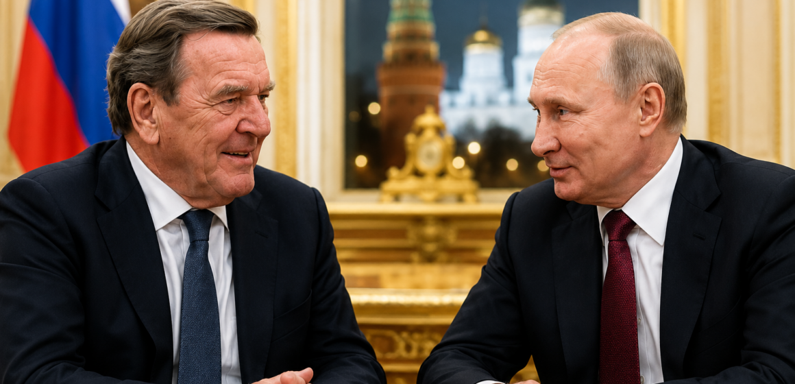 Путин встретился в Кремле с экс-канцлером Германии Герхардом Шредером