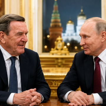 putin_shrieoder Путин встретился в Кремле с экс-канцлером Германии Герхардом Шредером