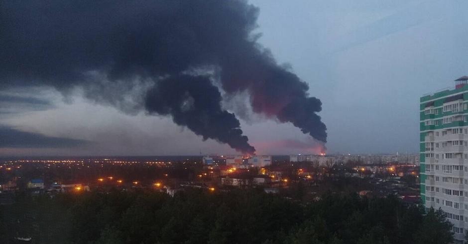 662 Украина атаковала нефтебазы в Твери и Ставропольском крае