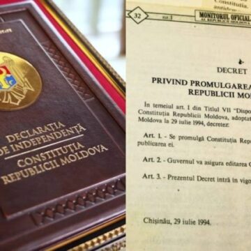 Основному закону Республики Молдова исполнилось 32 года