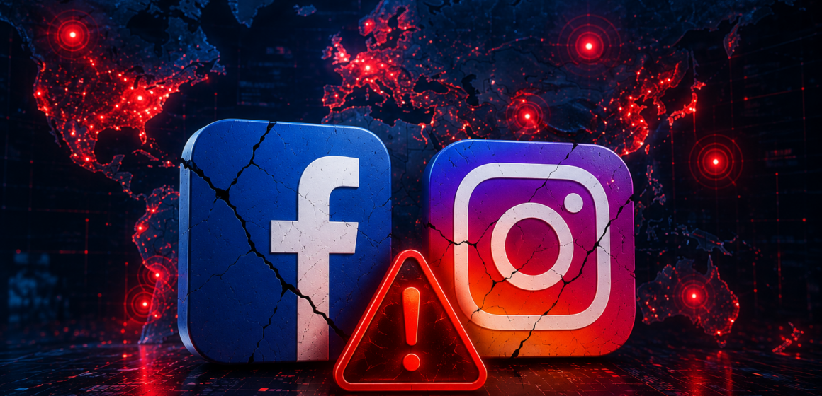 instfb Глобальный сбой в Facebook, Instagram и X: пользователи по всему миру сообщают о проблемах